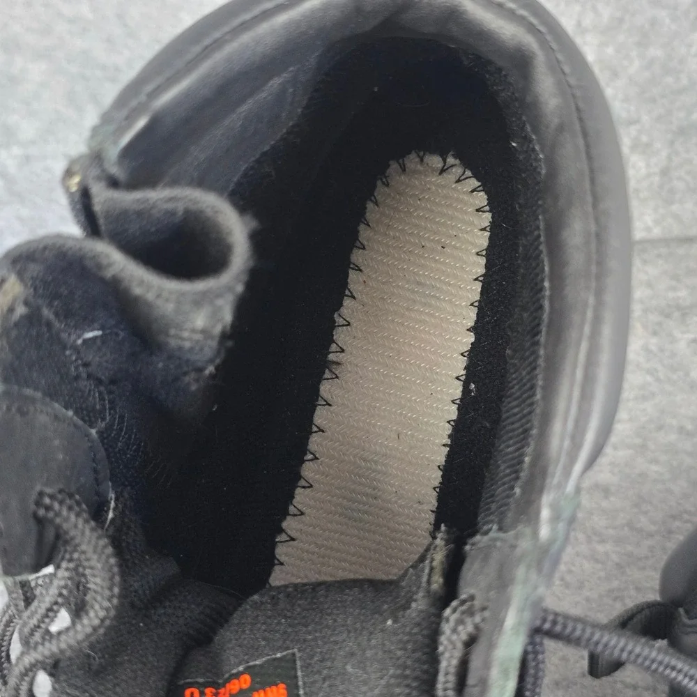 Worx Red Wing 5611 Mens 9WW Black Waterproof Side Zip Composite Toe Work Boots